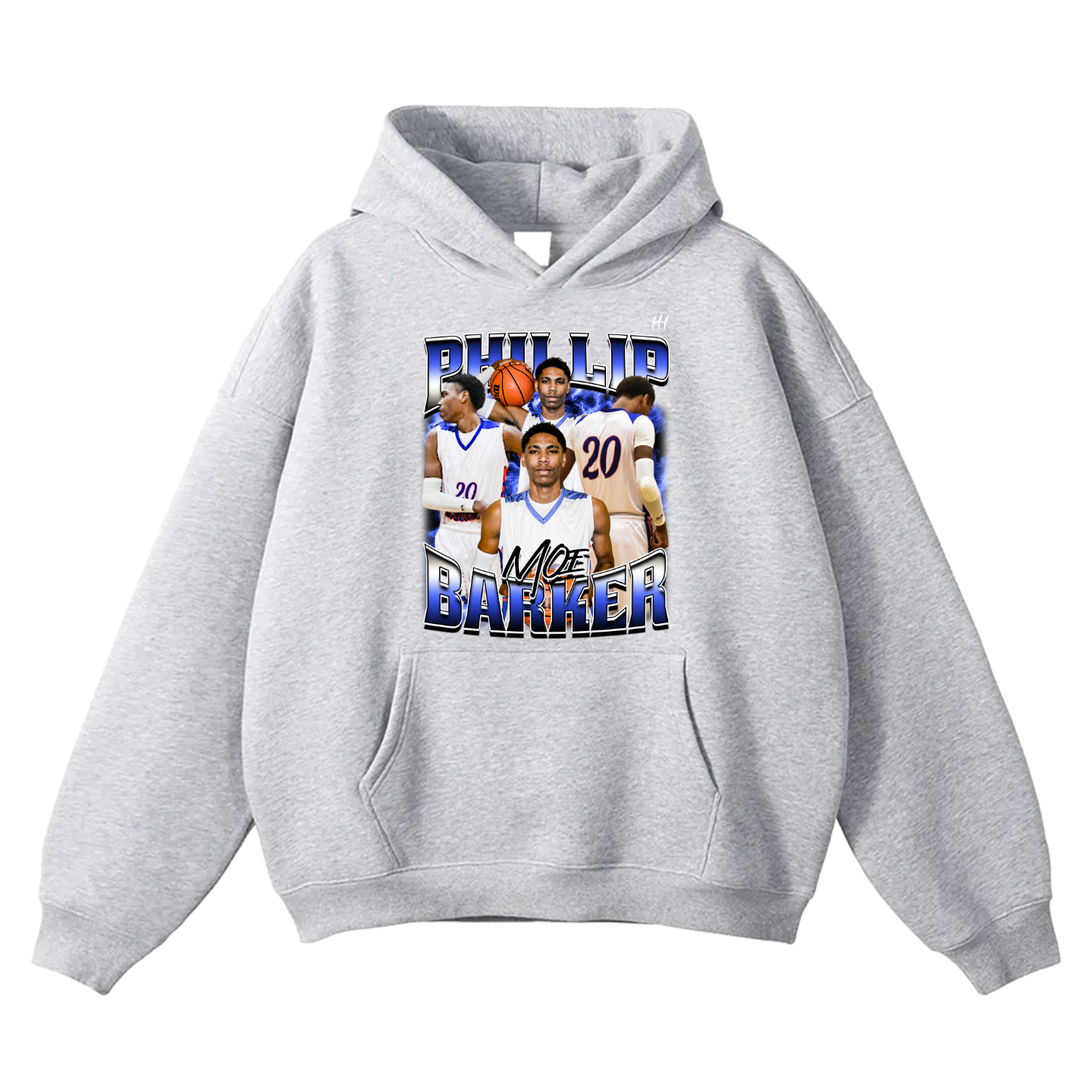 Phillip Barker Oversize Fleeced Hoodie