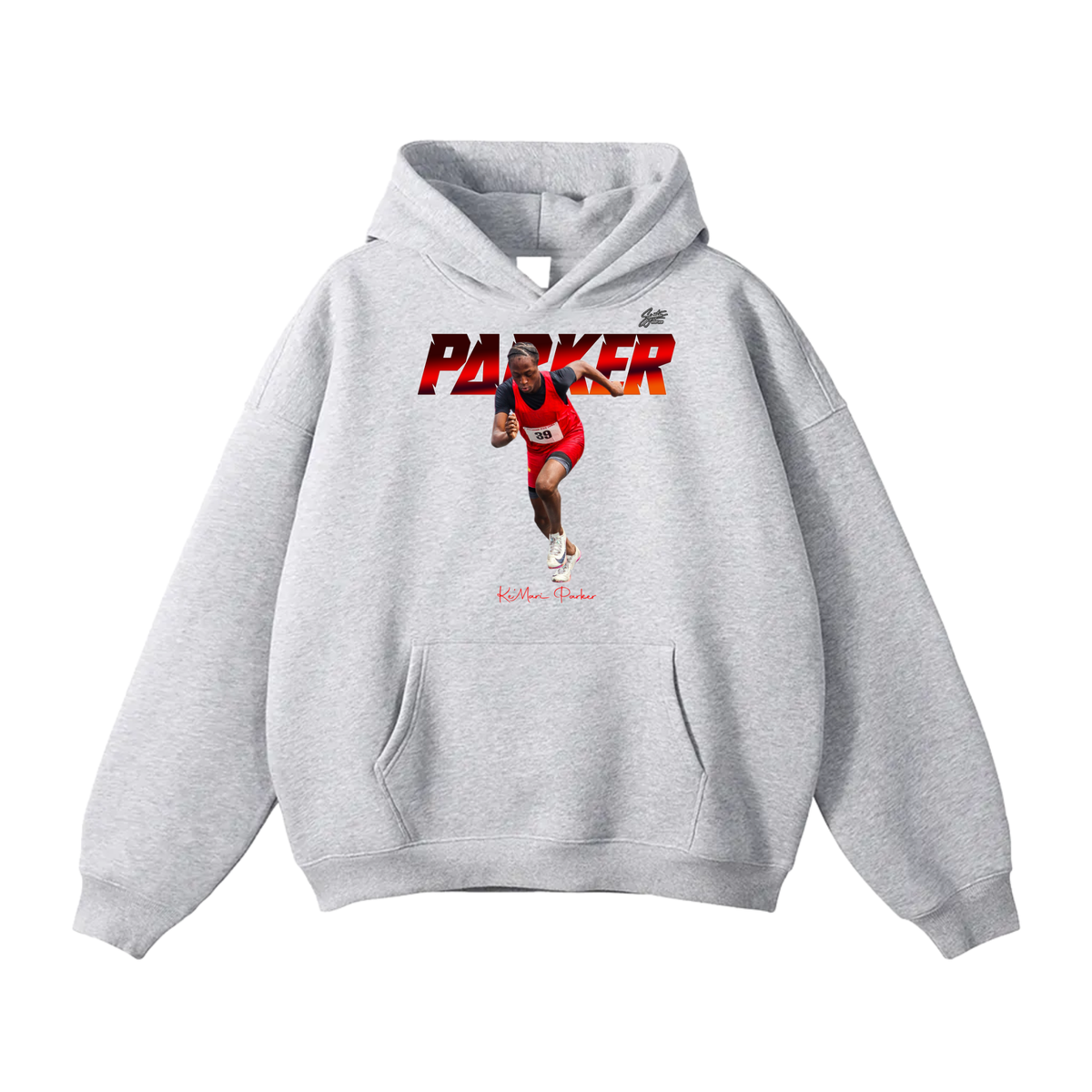 Ke’Mari Parker Oversize Fleeced Hoodie