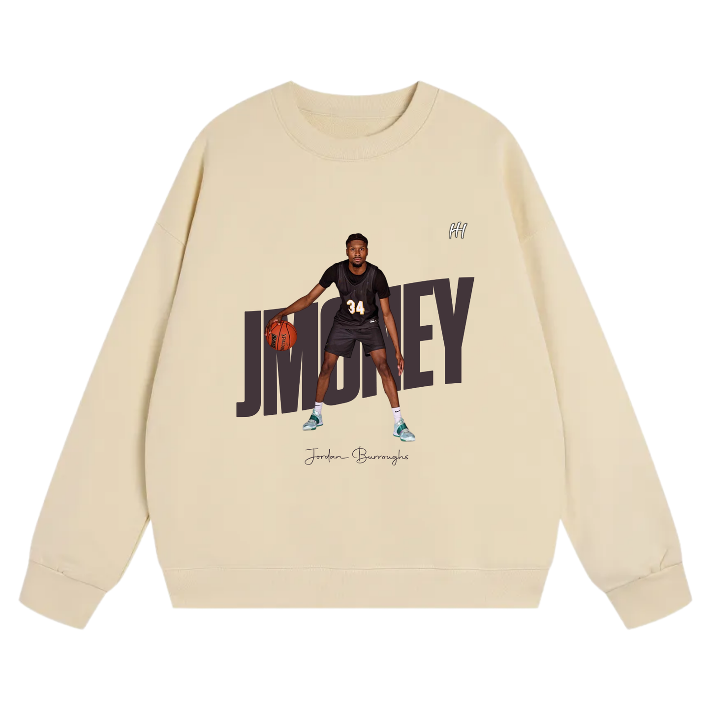 Jordan Burroughs Heavyweight Crewneck Sweatshirt