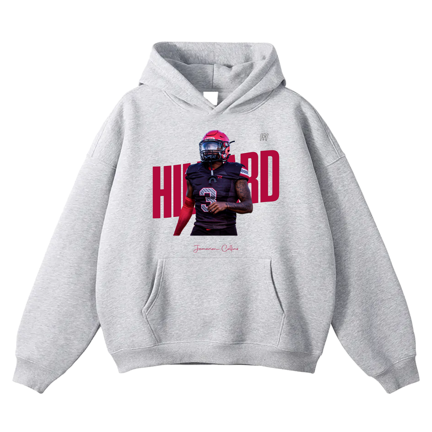 Jamarion Collins Oversize Fleeced Hoodie