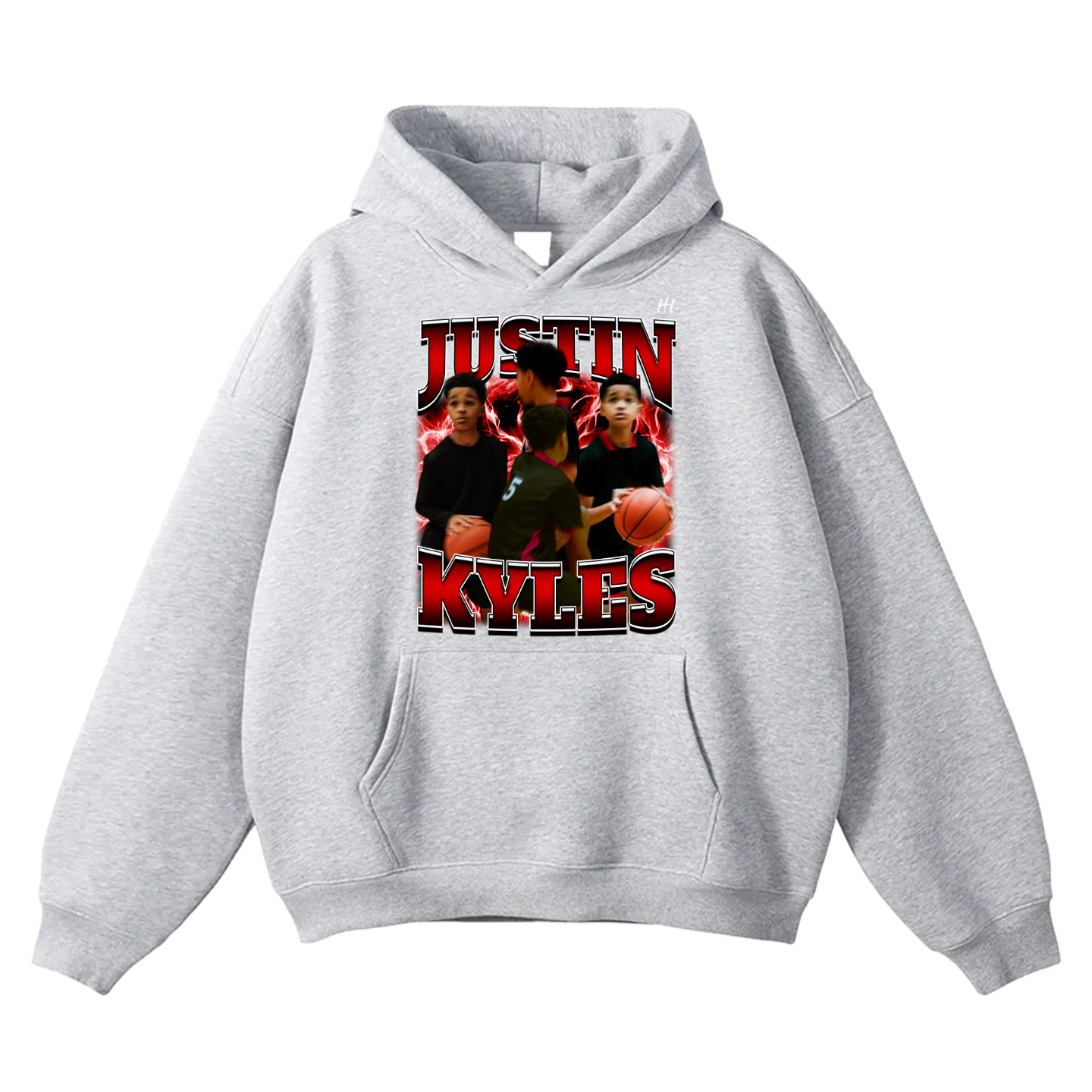 Justin kyles Oversize Fleeced Hoodie