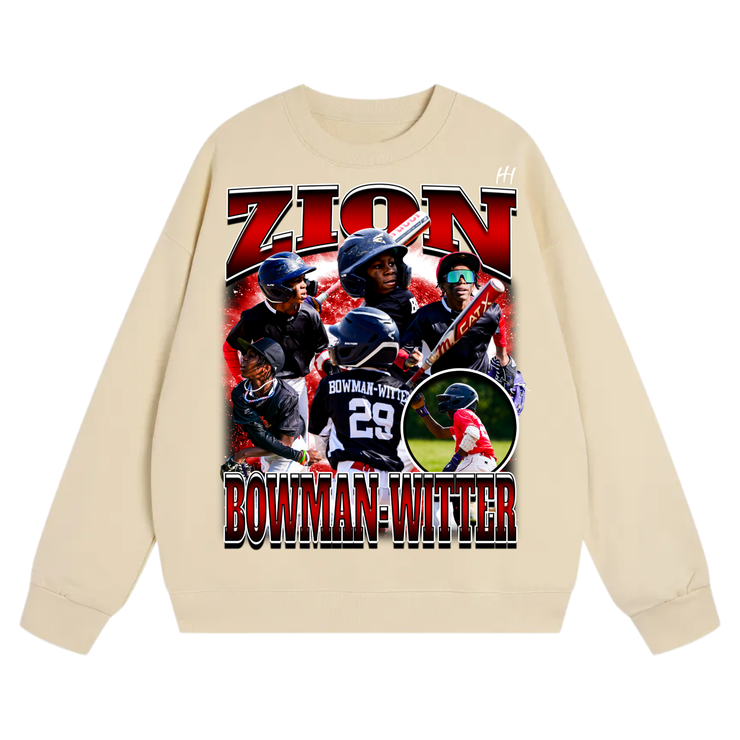 Zion Bowman-Writer Heavyweight Crewneck Sweatshirt