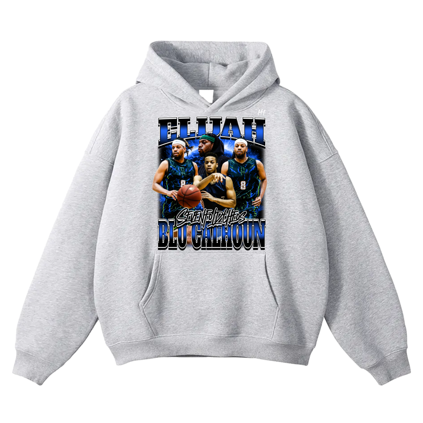Elijah Blu Calhoun Oversize Fleeced Hoodie