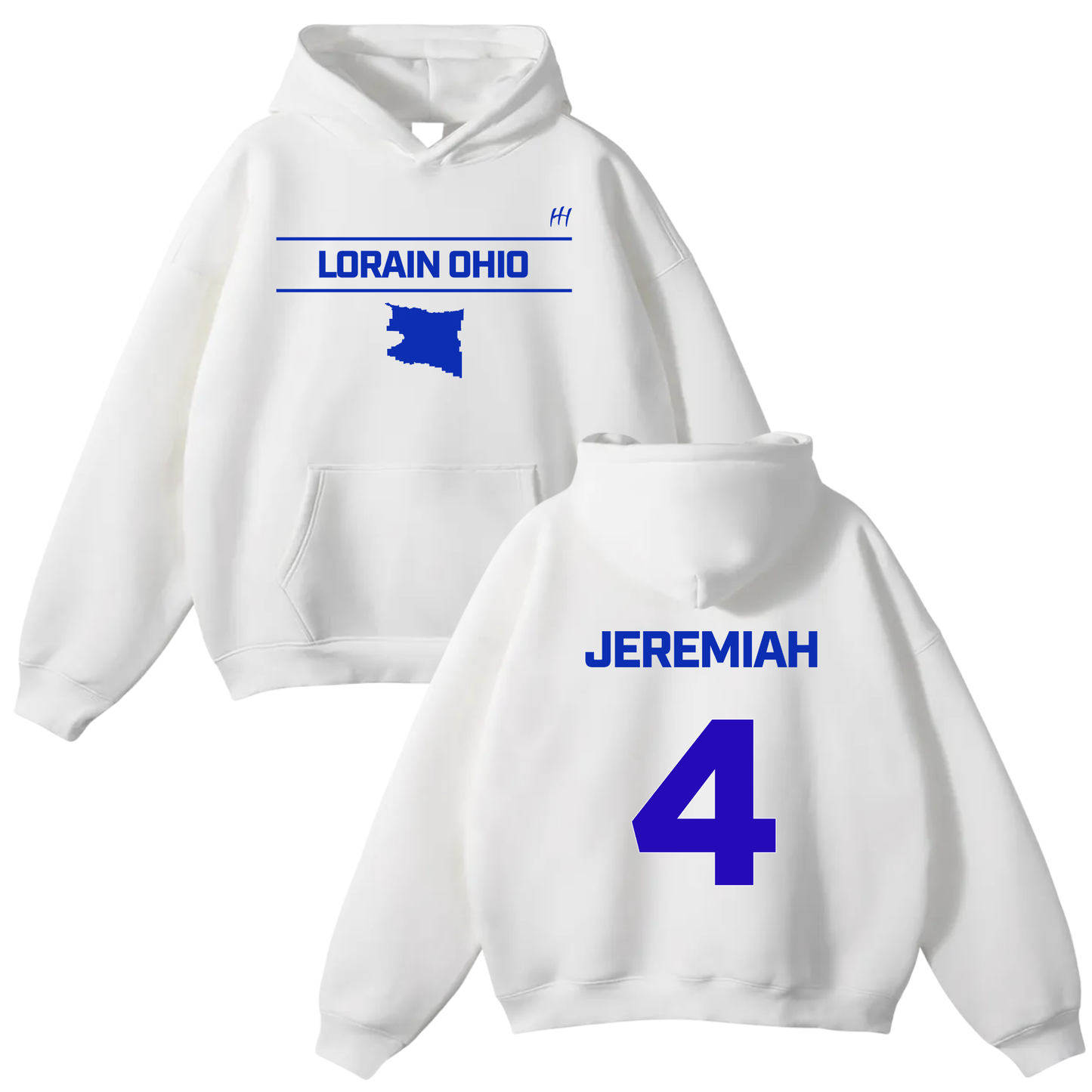 Jeremiah Neely Oversize Fleeced Hoodie