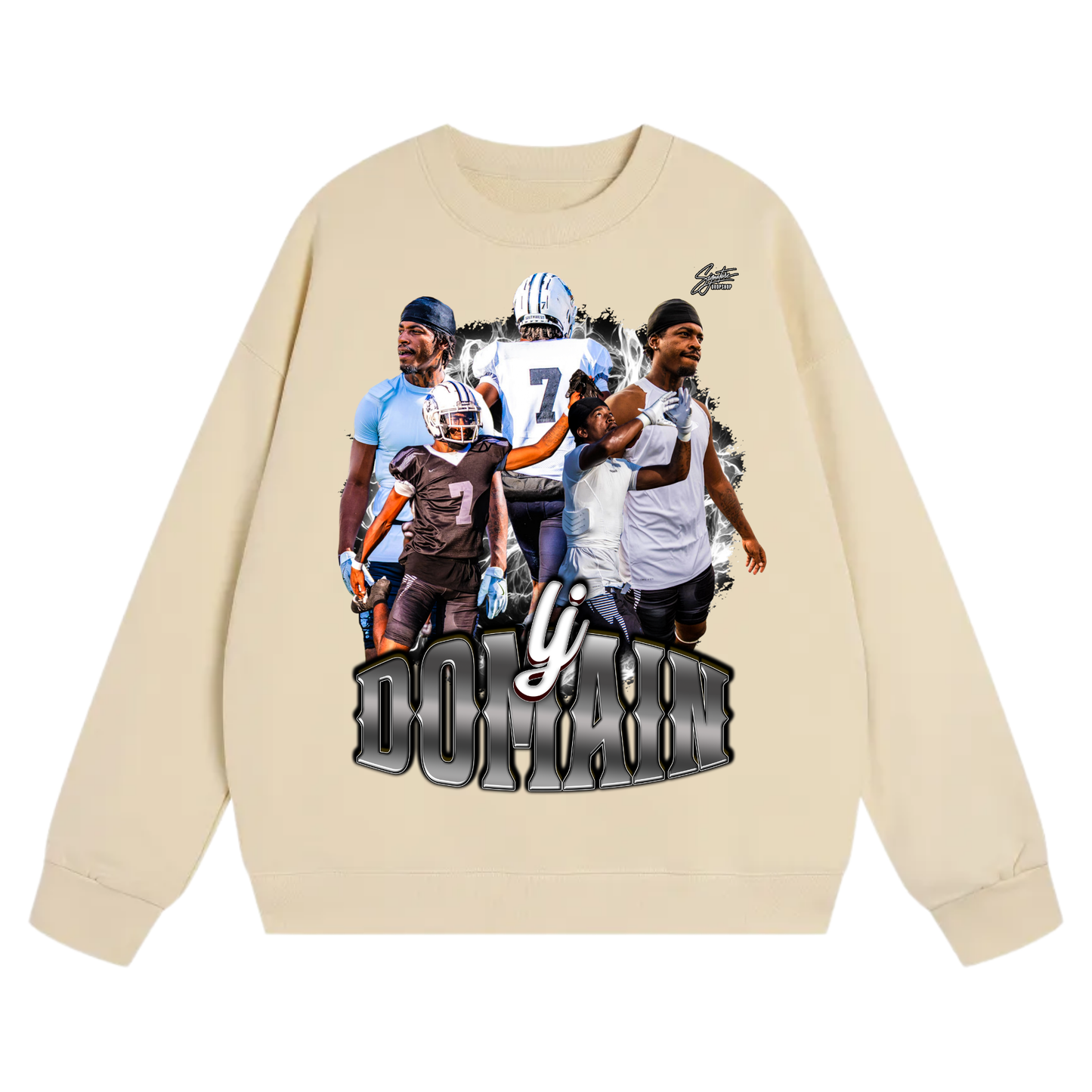 lj domain Heavyweight Crewneck Sweatshirt
