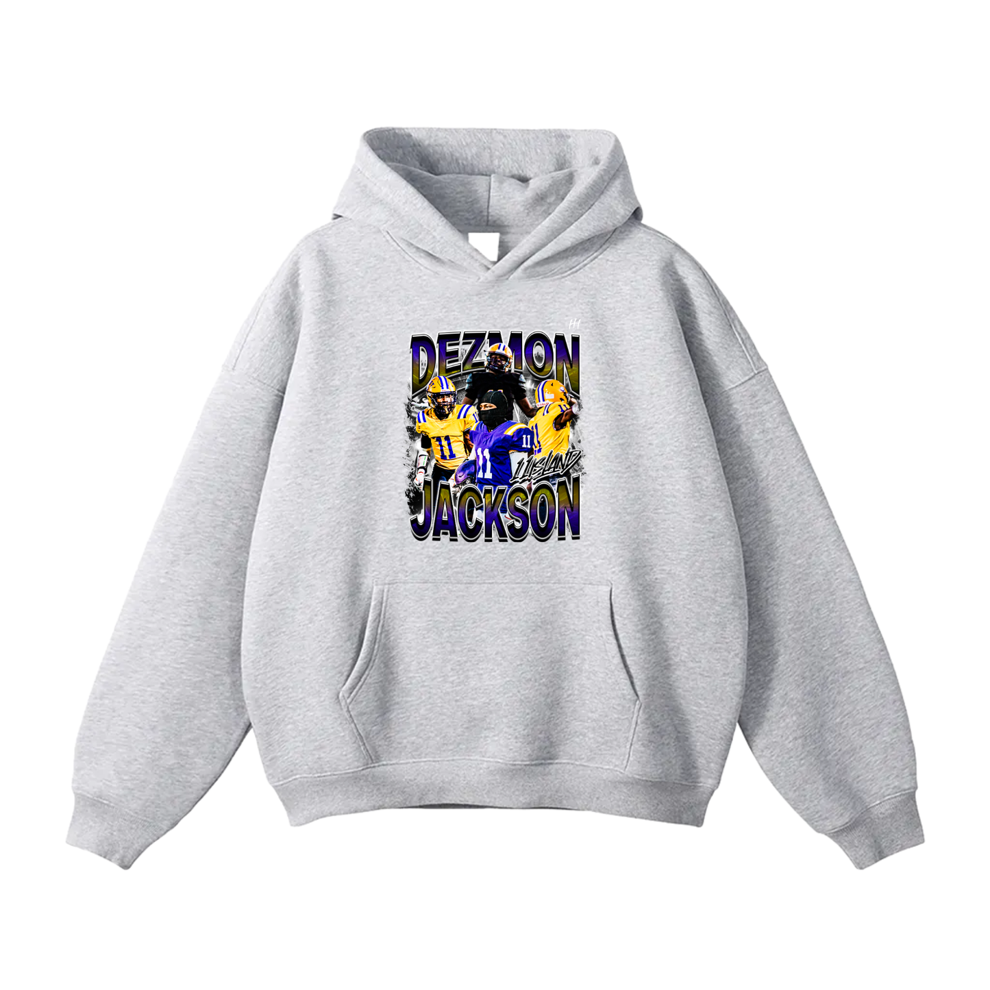 Dezmon Jackson Oversize Fleeced Hoodie