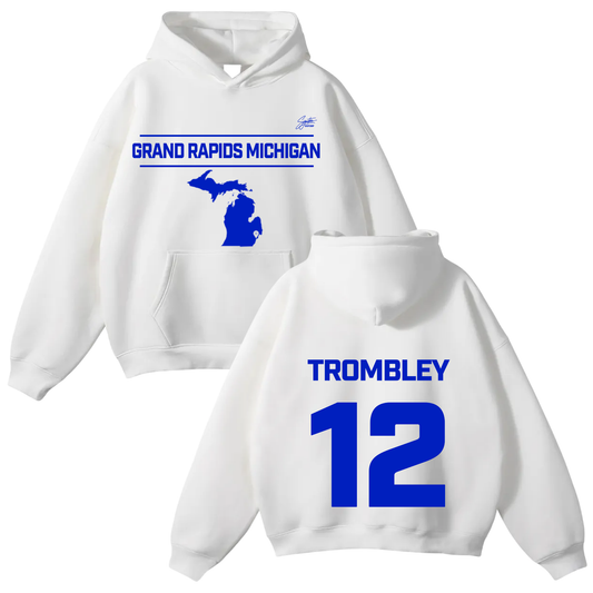 Abigail Trombley Oversize Fleeced Hoodie