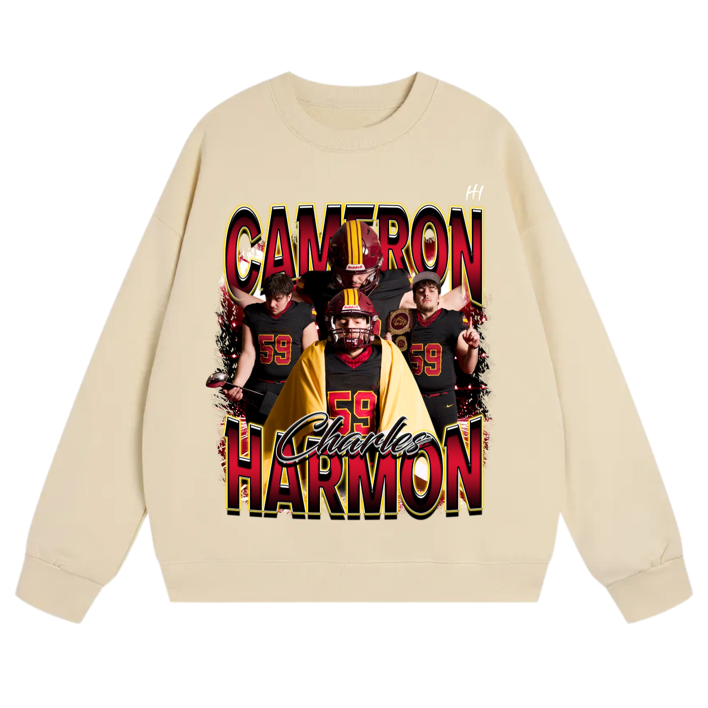 Cameron charles Harmon Heavyweight Crewneck Sweatshirt