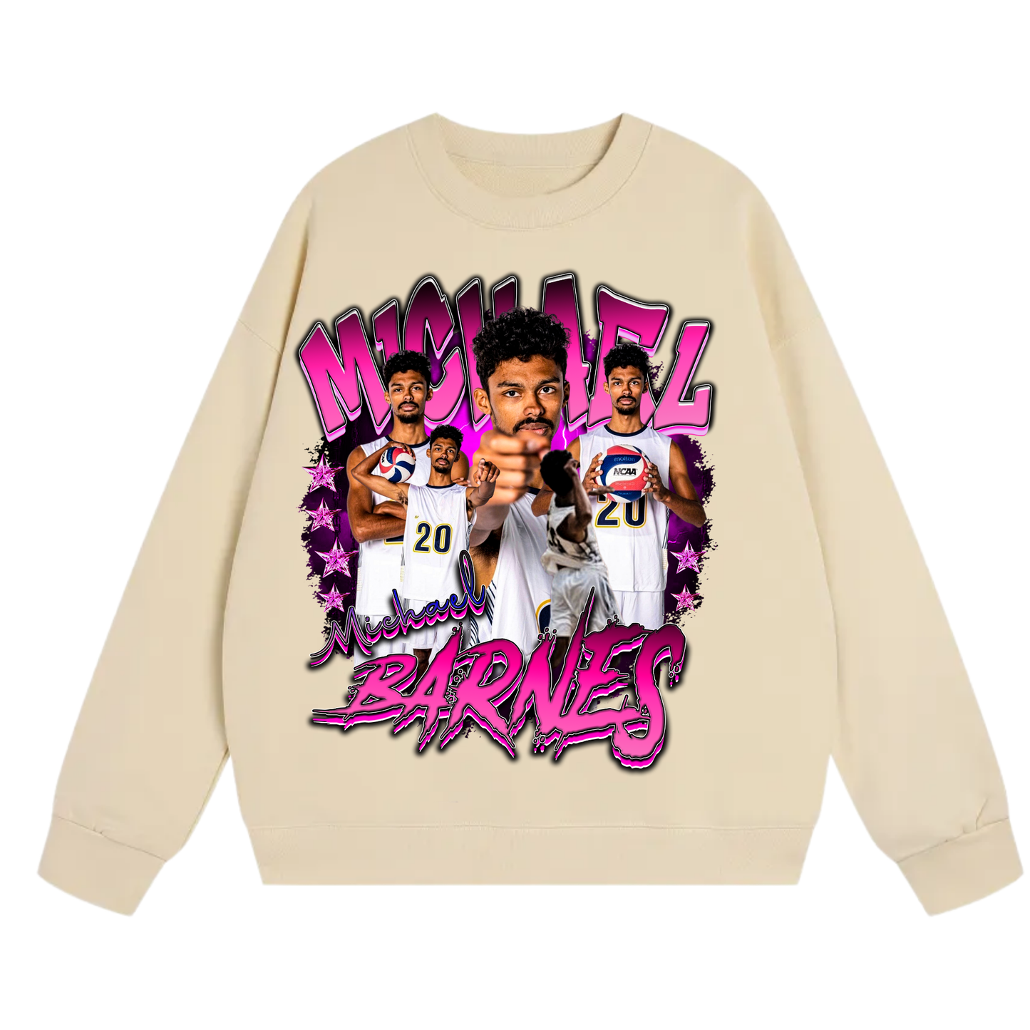 Michael Barnes Heavyweight Crewneck Sweatshirt