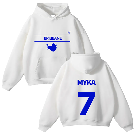 Myka Arthur Oversize Fleeced Hoodie