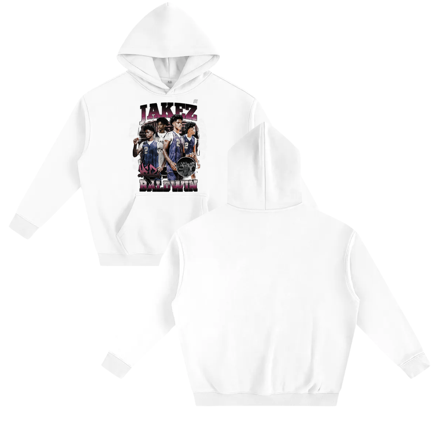 Jakez KEZ Baldwin Oversize Fleeced Hoodie