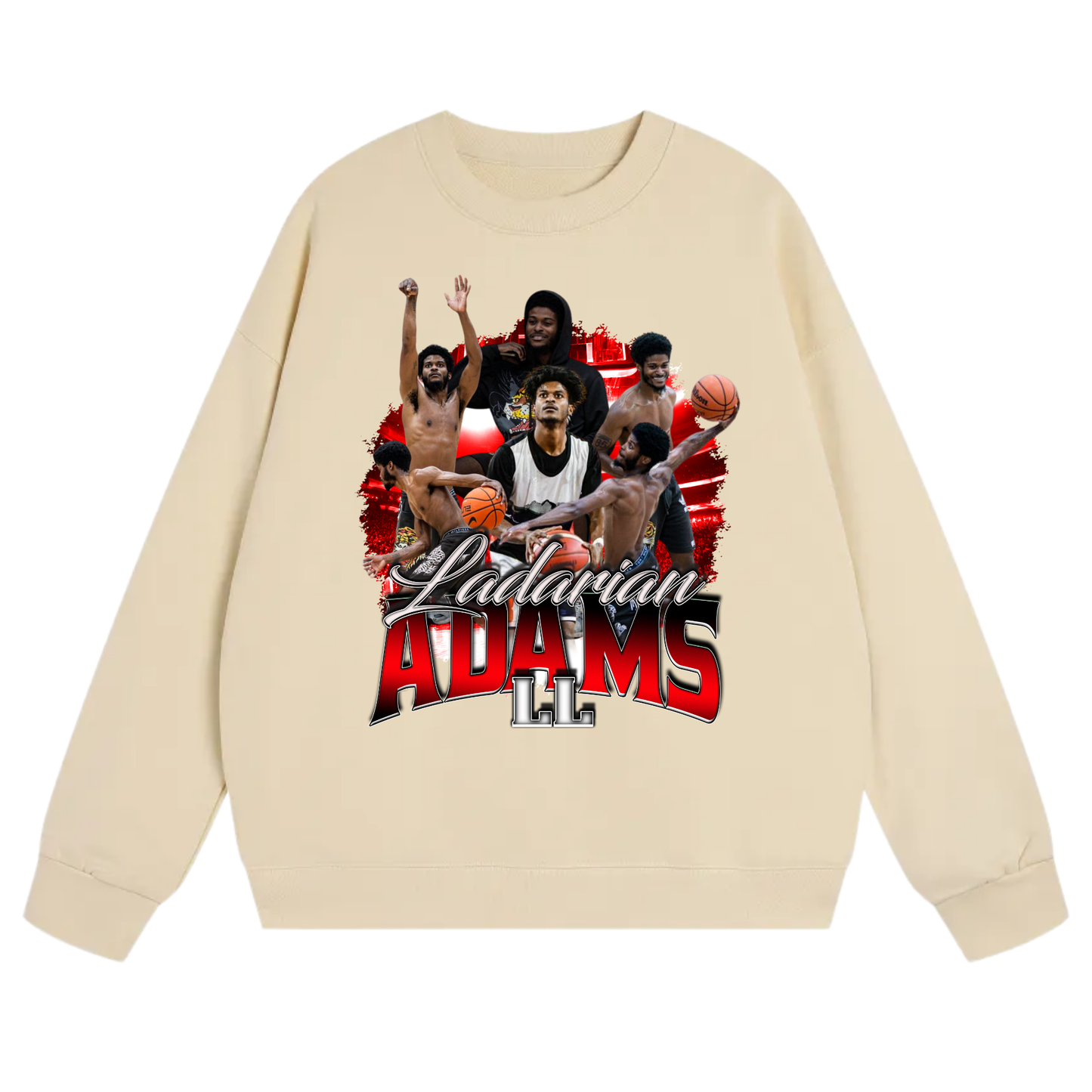 Ladarian Adams Heavyweight Crewneck Sweatshirt