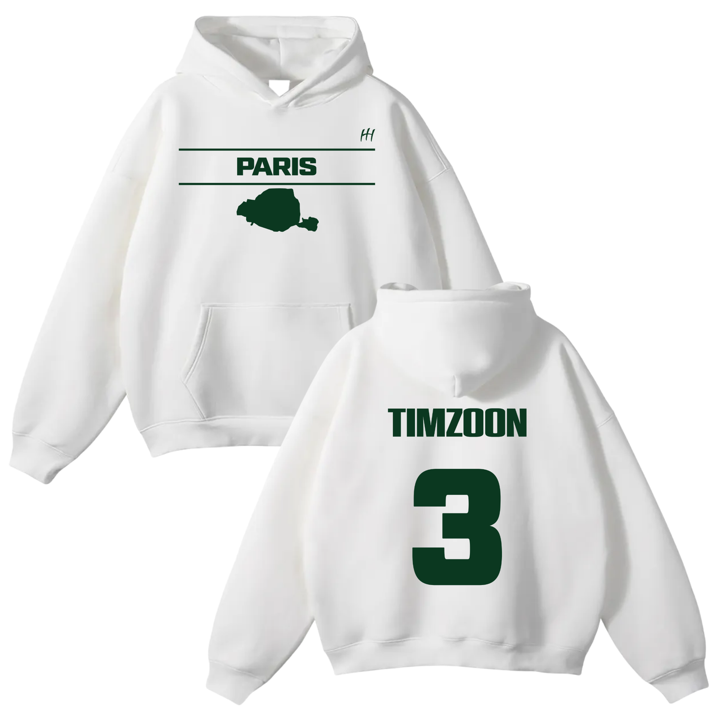 Tim Zoonekynd Oversize Fleeced Hoodie