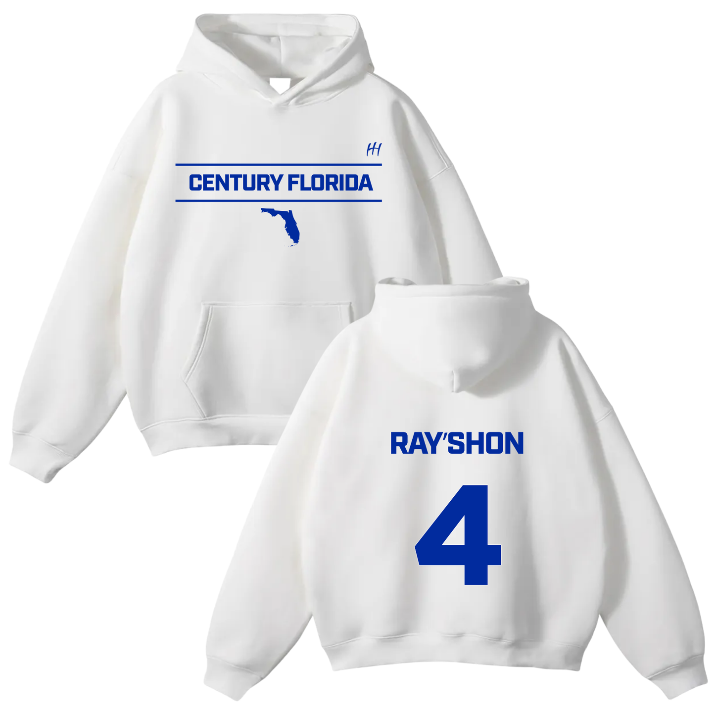 Ray’Shon Fletcher Oversize Fleeced Hoodie