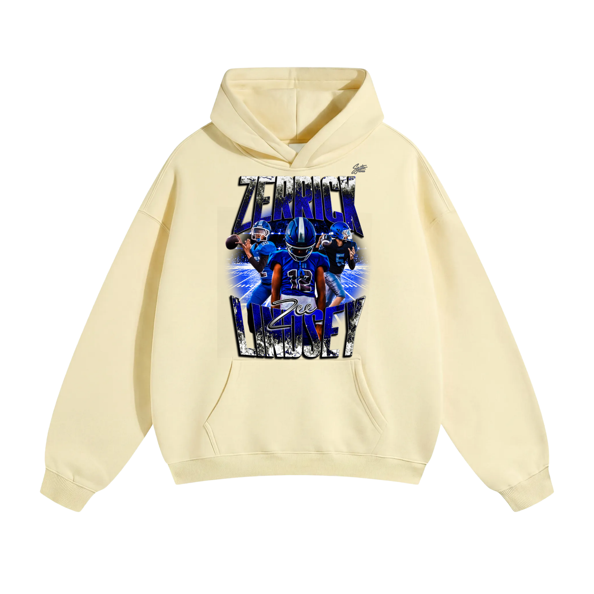 Zerrick Lindsey Oversize Fleeced Hoodie