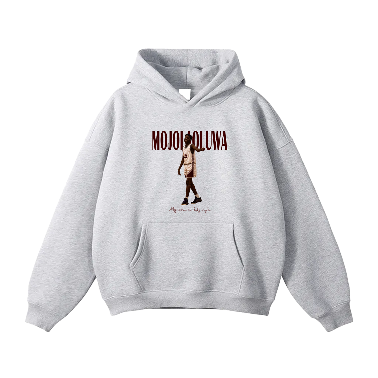 Mojolaoluwa Ogunfile Oversize Fleeced Hoodie