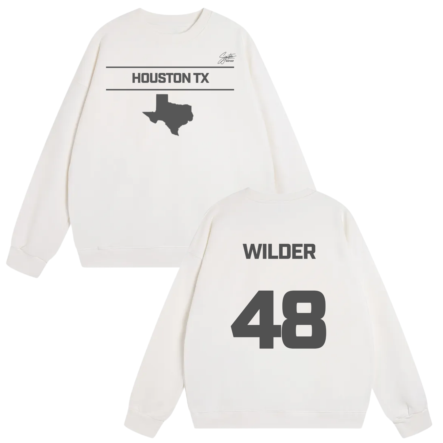Javian Wilder Heavyweight Crewneck Sweatshirt
