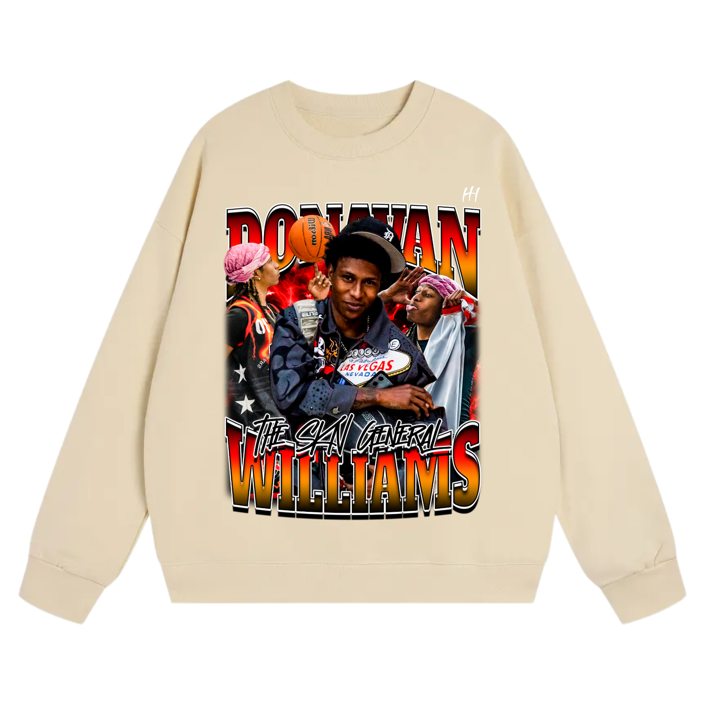 Donavan Williams Heavyweight Crewneck Sweatshirt