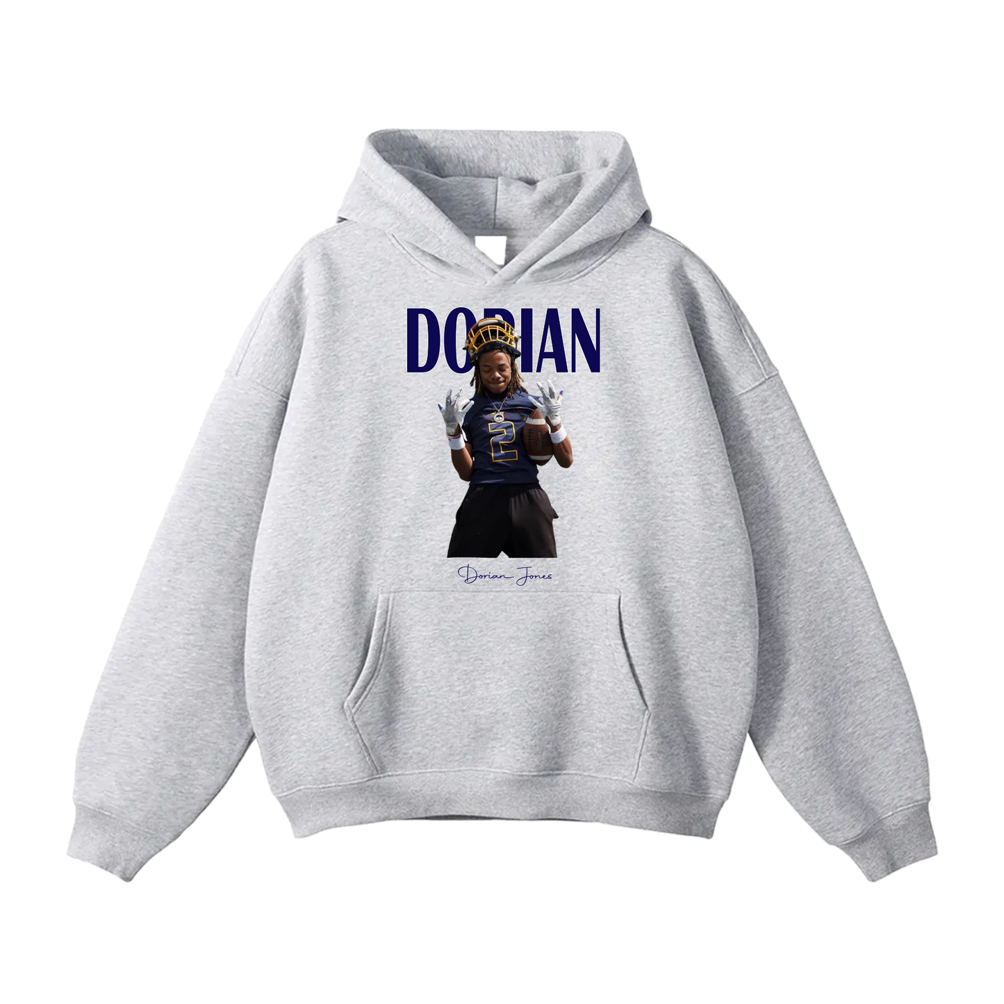 Dorian Jones Oversize Fleeced Hoodie