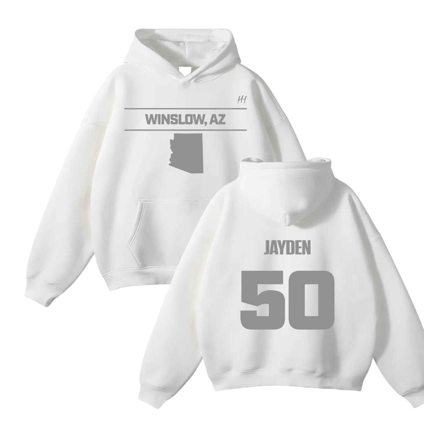 JAYDEN Oversize Fleeced Hoodie