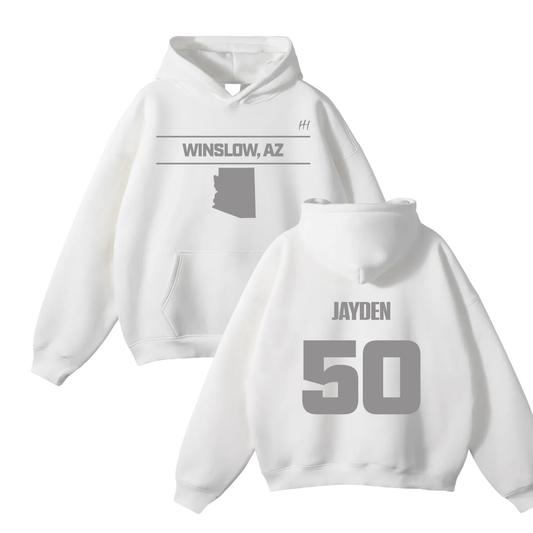 JAYDEN Oversize Fleeced Hoodie