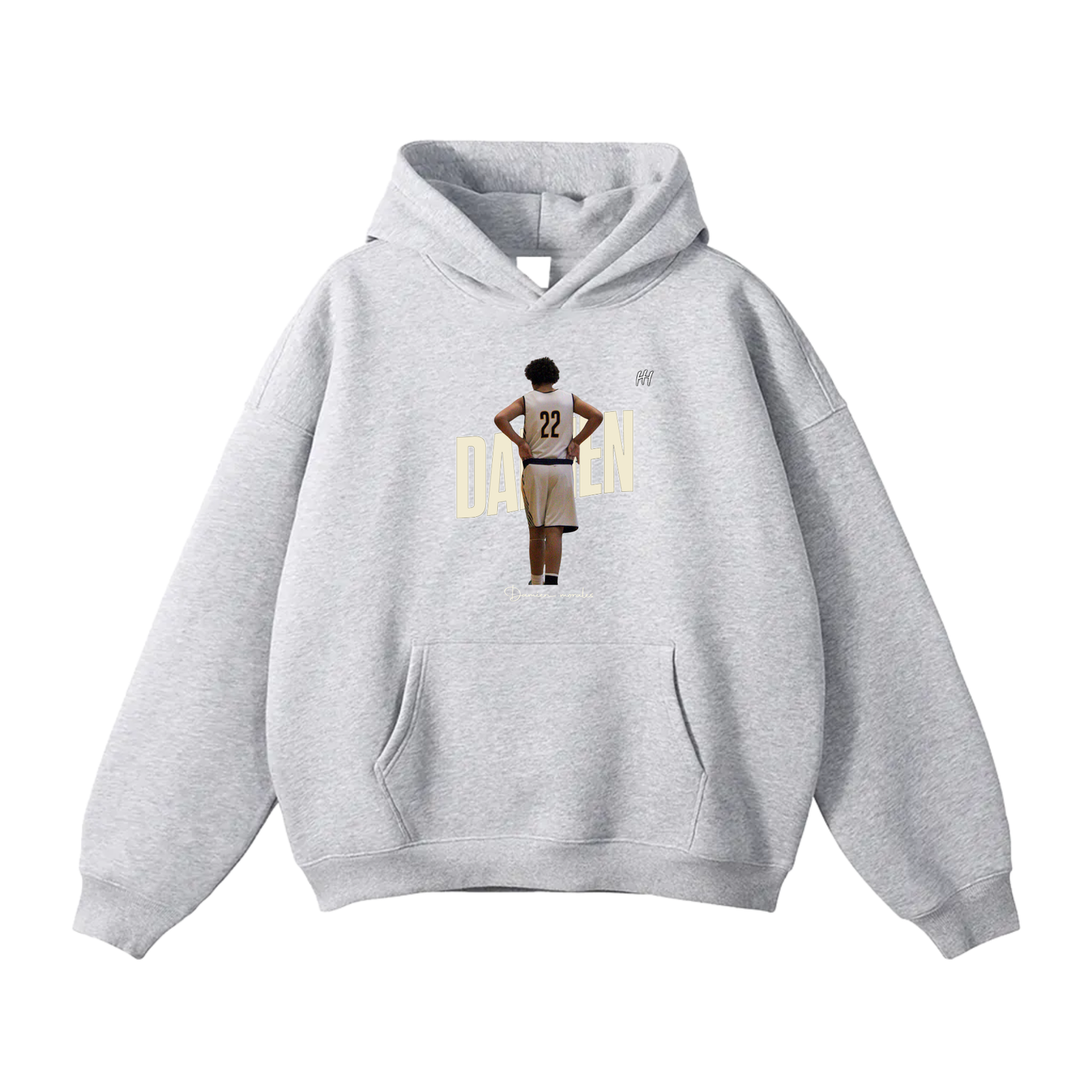 Damien Morales Oversize Fleeced Hoodie