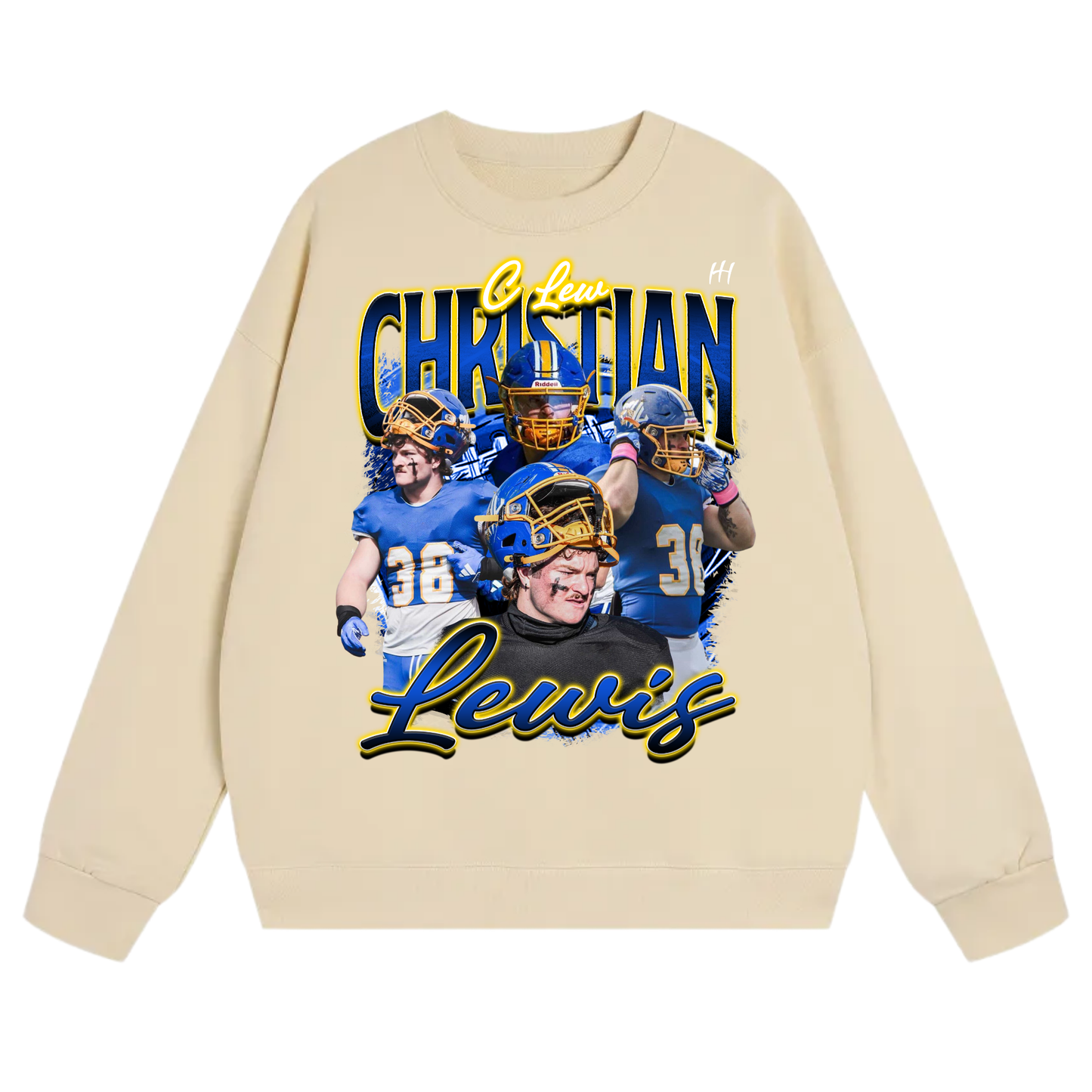 Christian Valentino Lewis Heavyweight Crewneck Sweatshirt