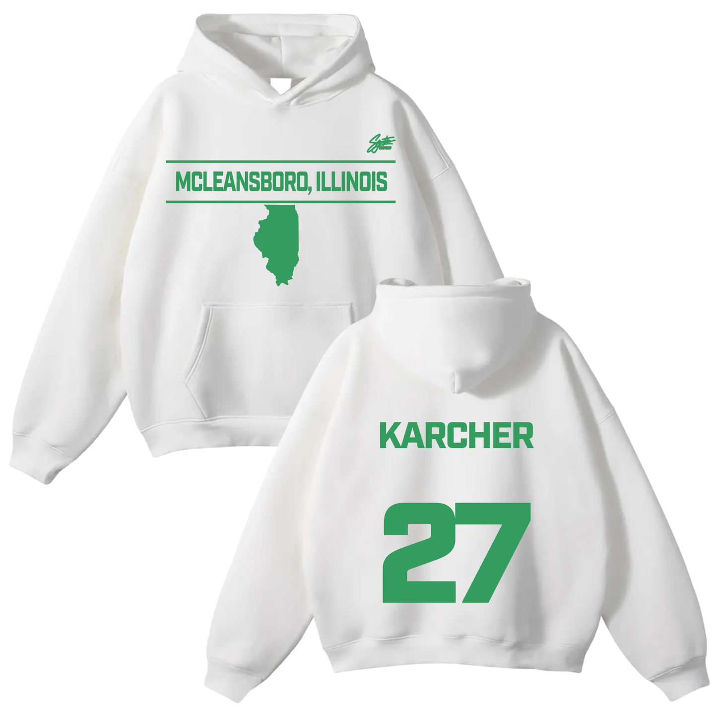 Colby Karcher Oversize Fleeced Hoodie