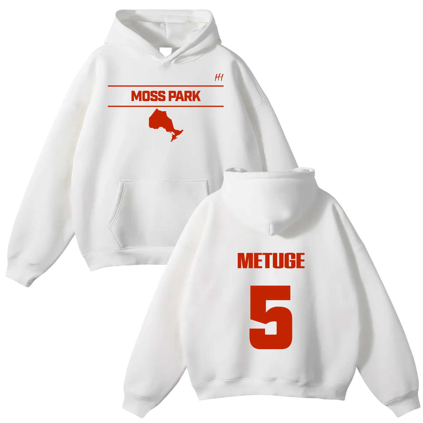Ntongwe Metuge Oversize Fleeced Hoodie