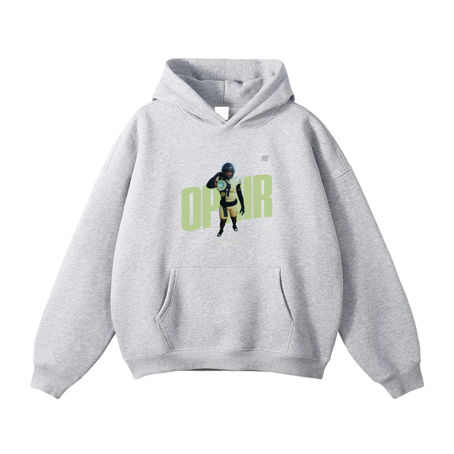 Ophir Hill Oversize Fleeced Hoodie