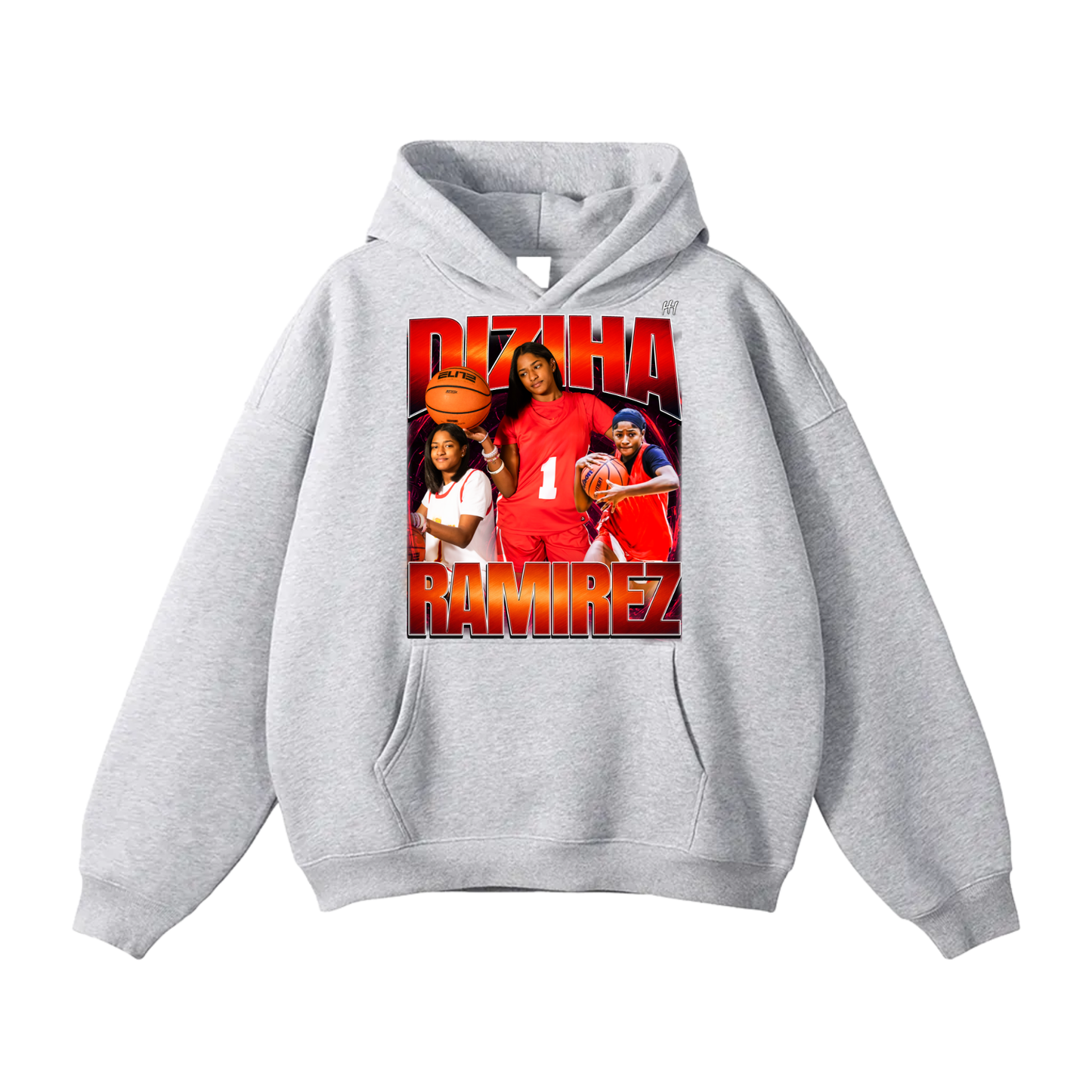 Diziha Ramirez Oversize Fleeced Hoodie