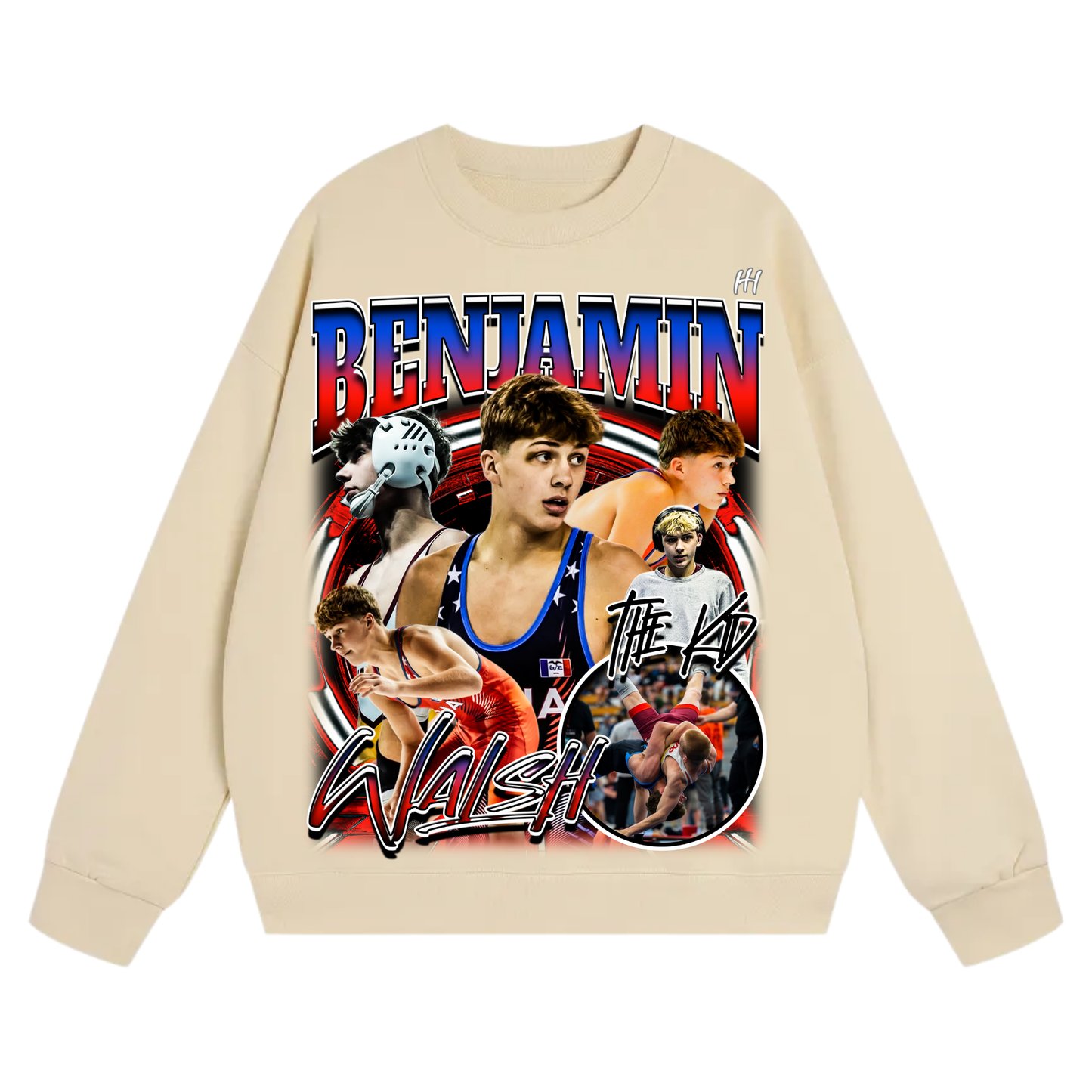 Benjamin Walsh Heavyweight Crewneck Sweatshirt