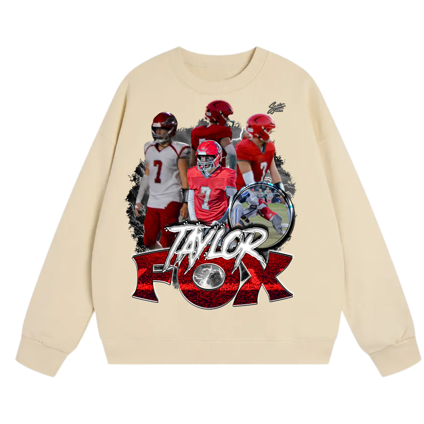 Taylor Fox Heavyweight Crewneck Sweatshirt