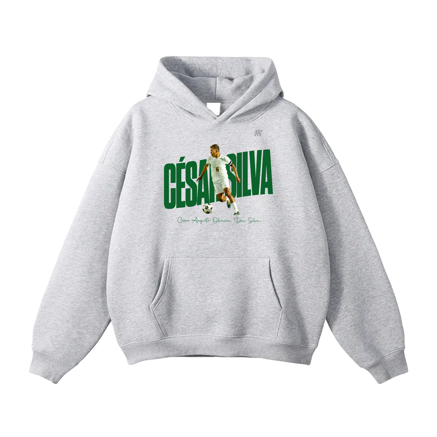 César Augusto Oliveira da Silva Oversize Fleeced Hoodie