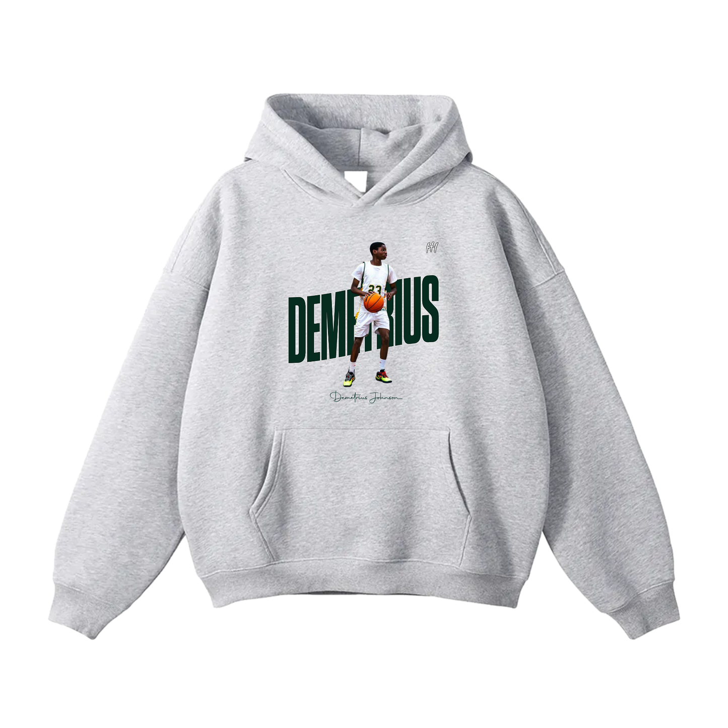 Demetrius Johnson Oversize Fleeced Hoodie