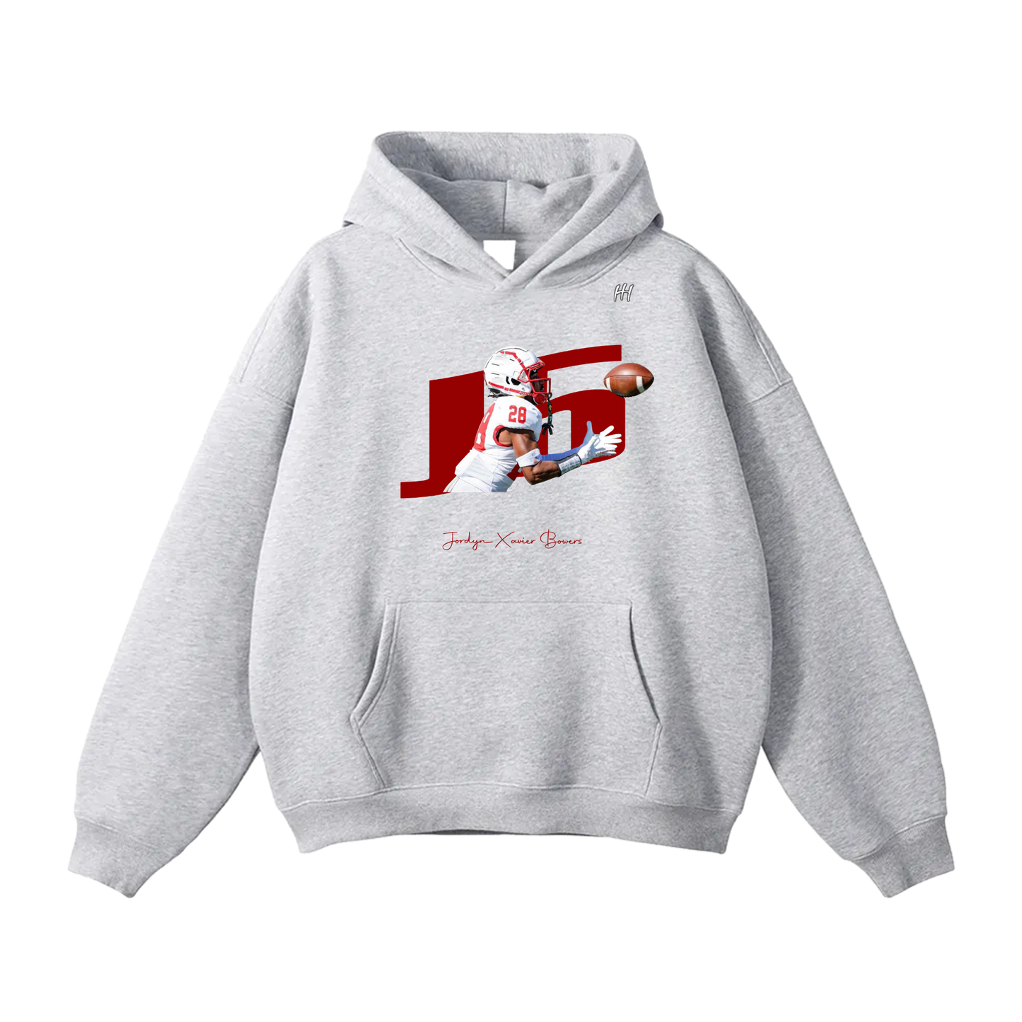Jordyn Xavier Bowers Oversize Fleeced Hoodie