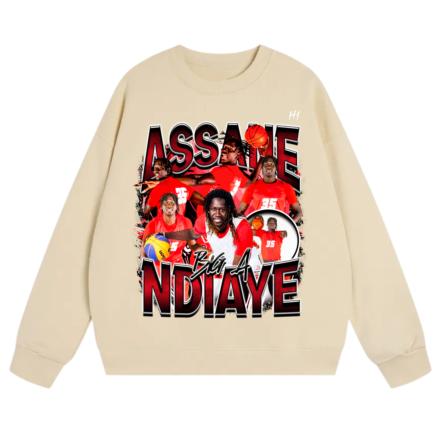 Assane Ndiaye Heavyweight Crewneck Sweatshirt