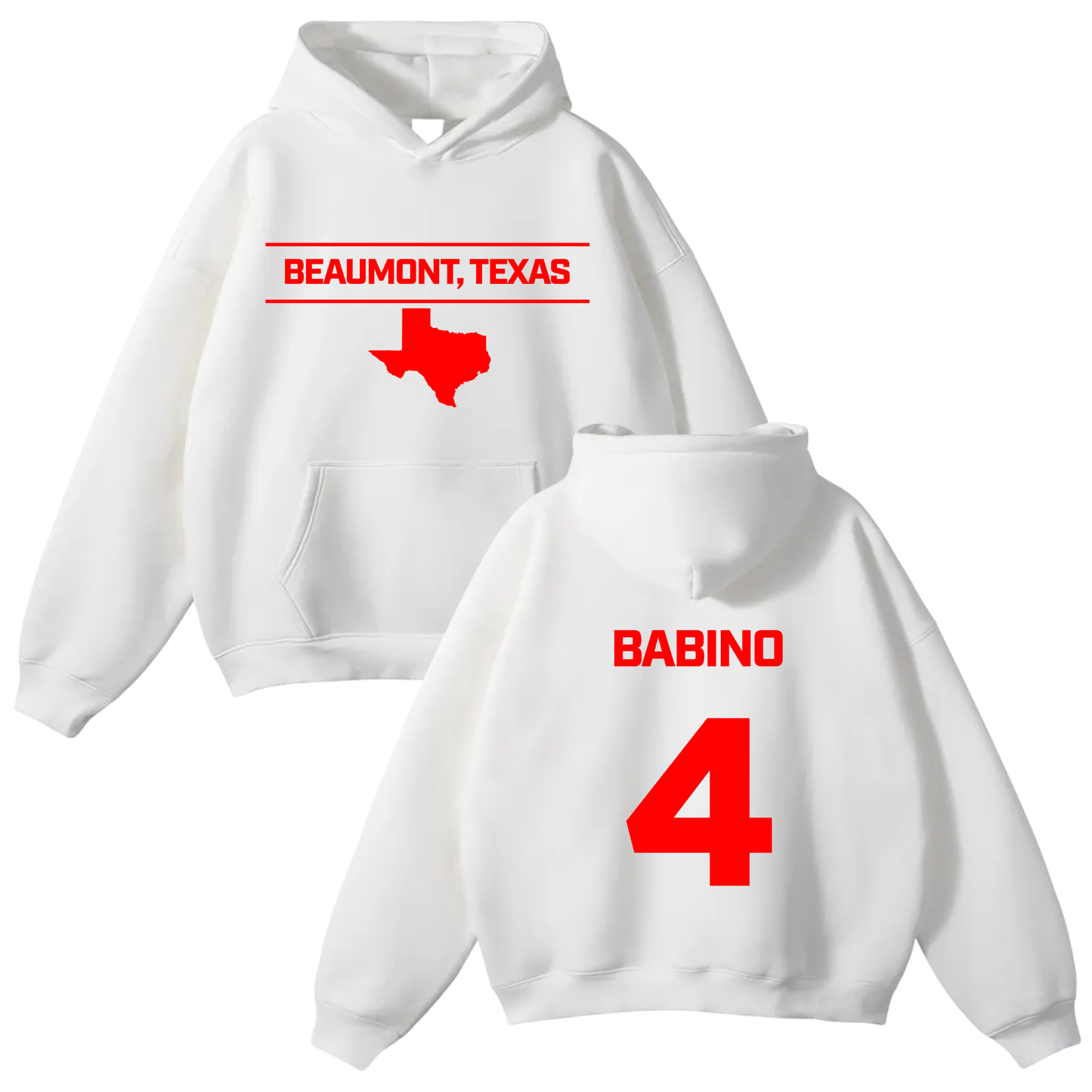Jacob Babino Oversize Fleeced Hoodie