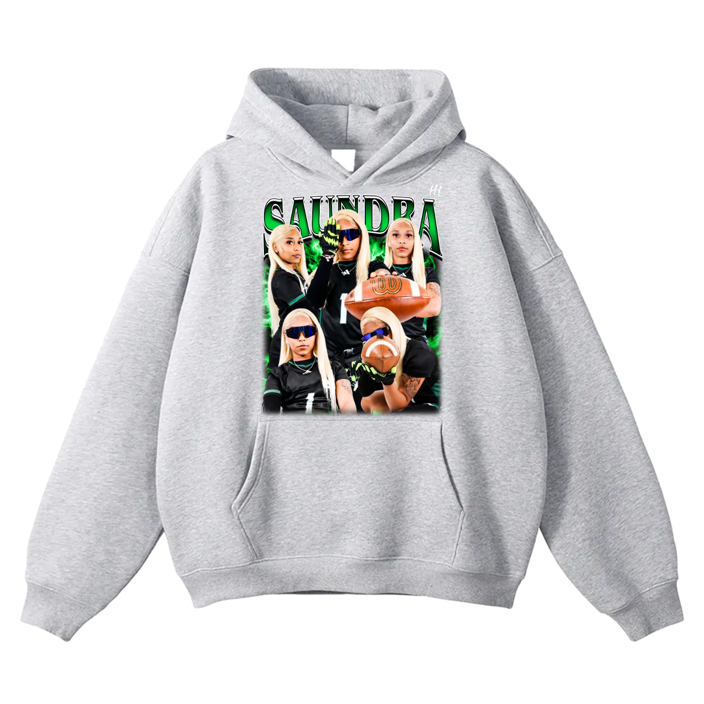 Saundra Oversize Fleeced Hoodie