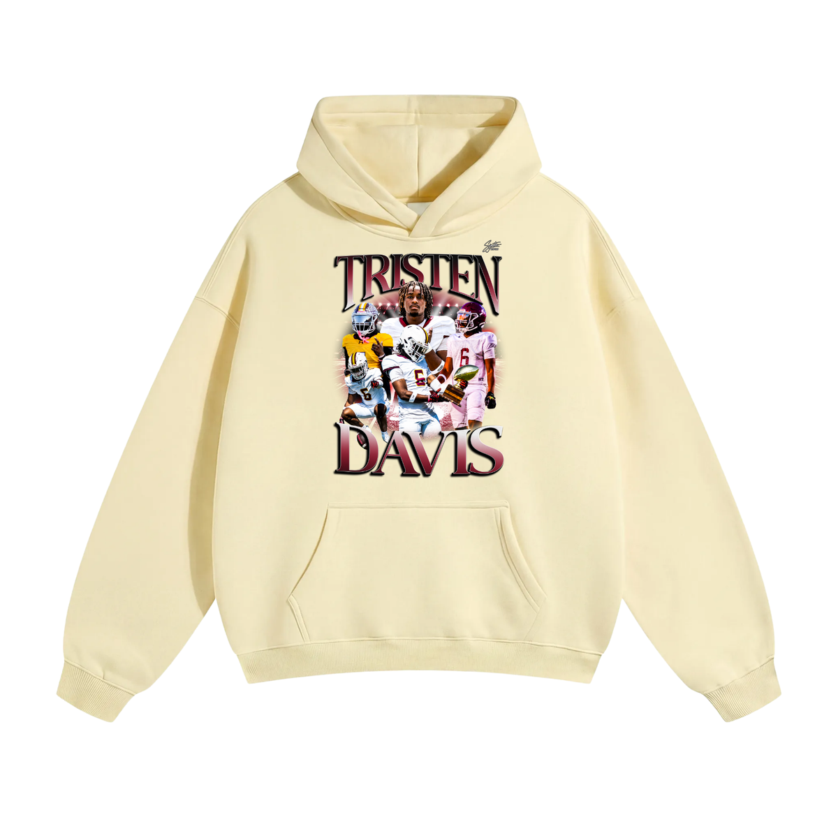 Tristen Davis Oversize Fleeced Hoodie