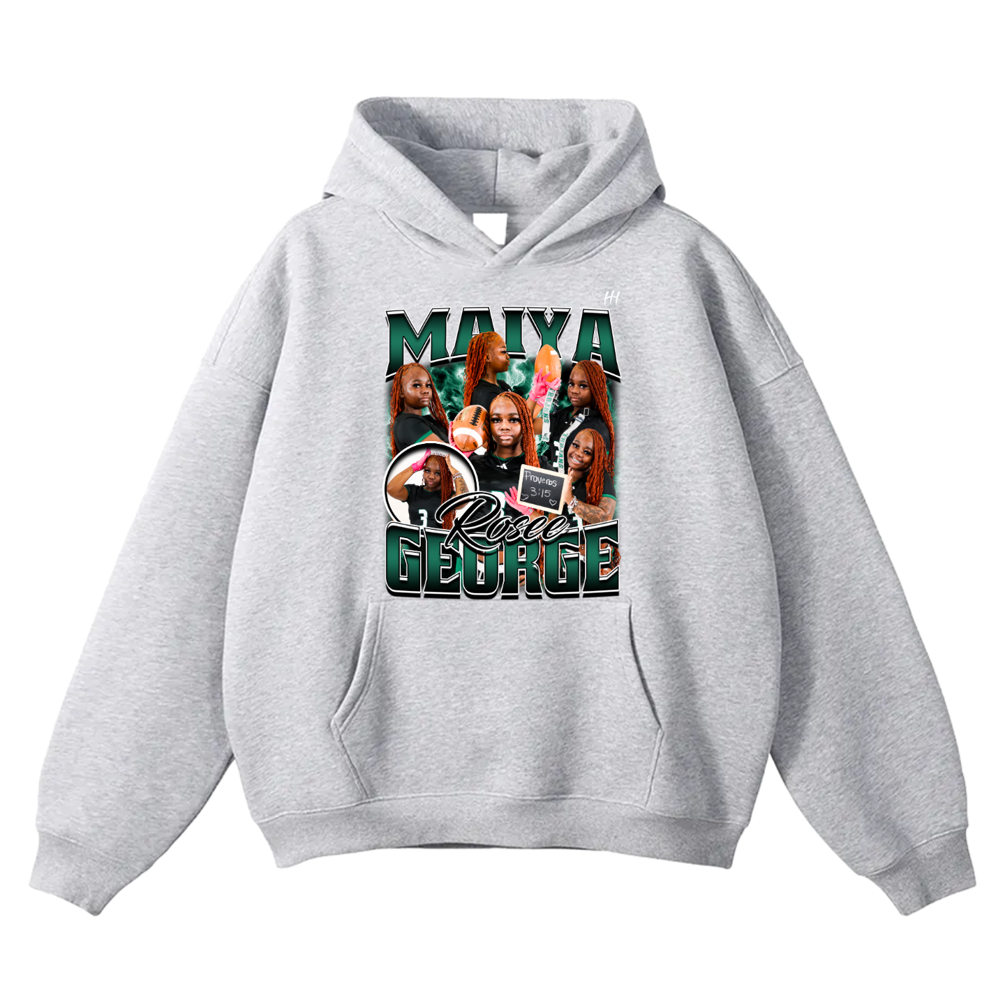 Maiya Rosee George Oversize Fleeced Hoodie