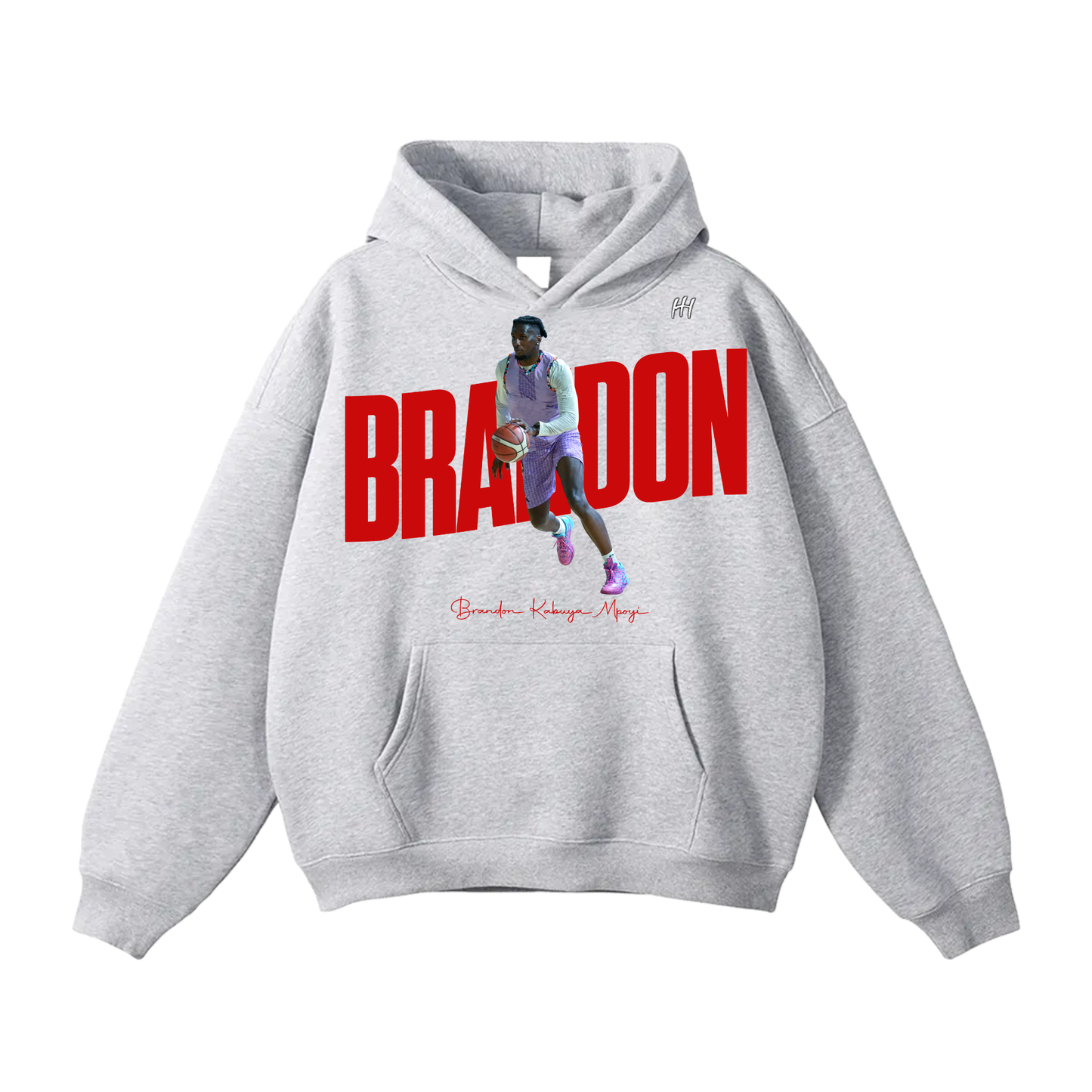 Brandon Kabuya Mpoyi Oversize Fleeced Hoodie