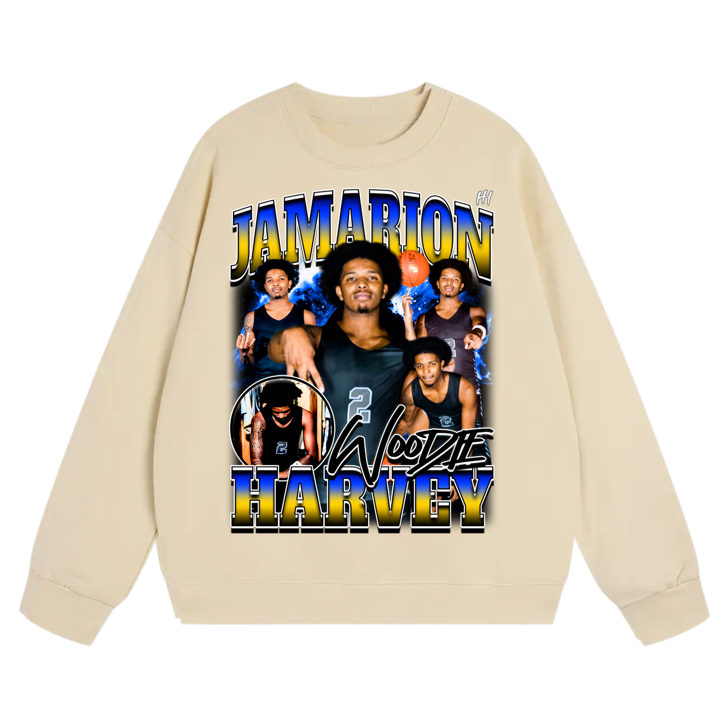 Jamarion Harvey Heavyweight Crewneck Sweatshirt