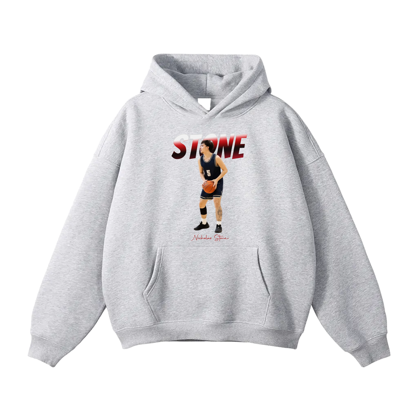 Nicholas Stone Oversize Fleeced Hoodie