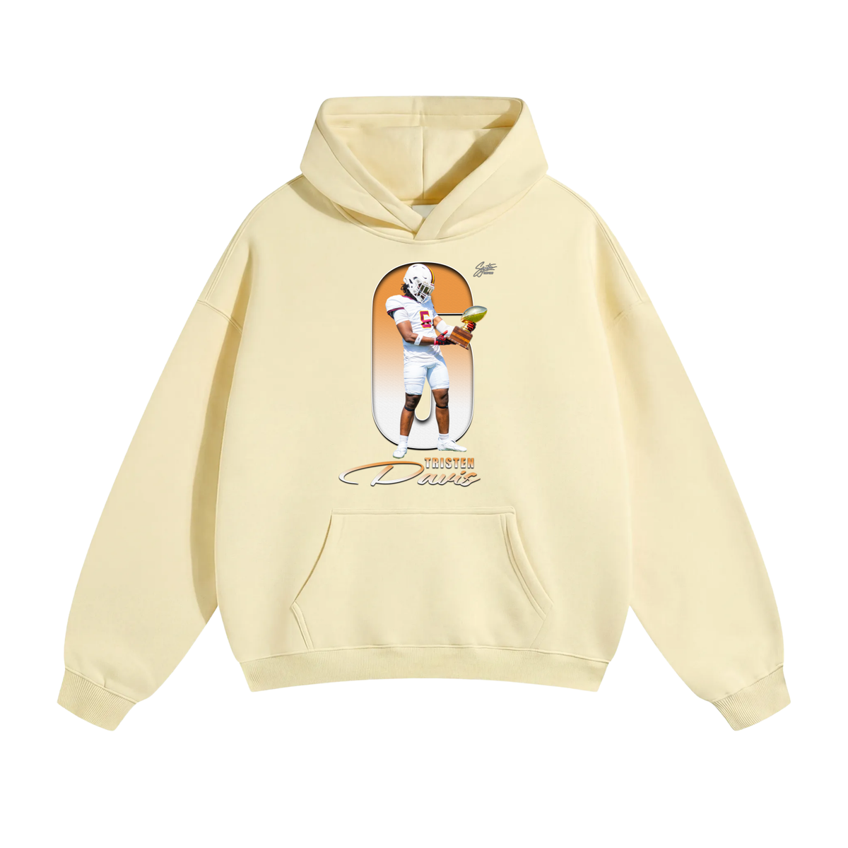 Tristen Davis Oversize Fleeced Hoodie