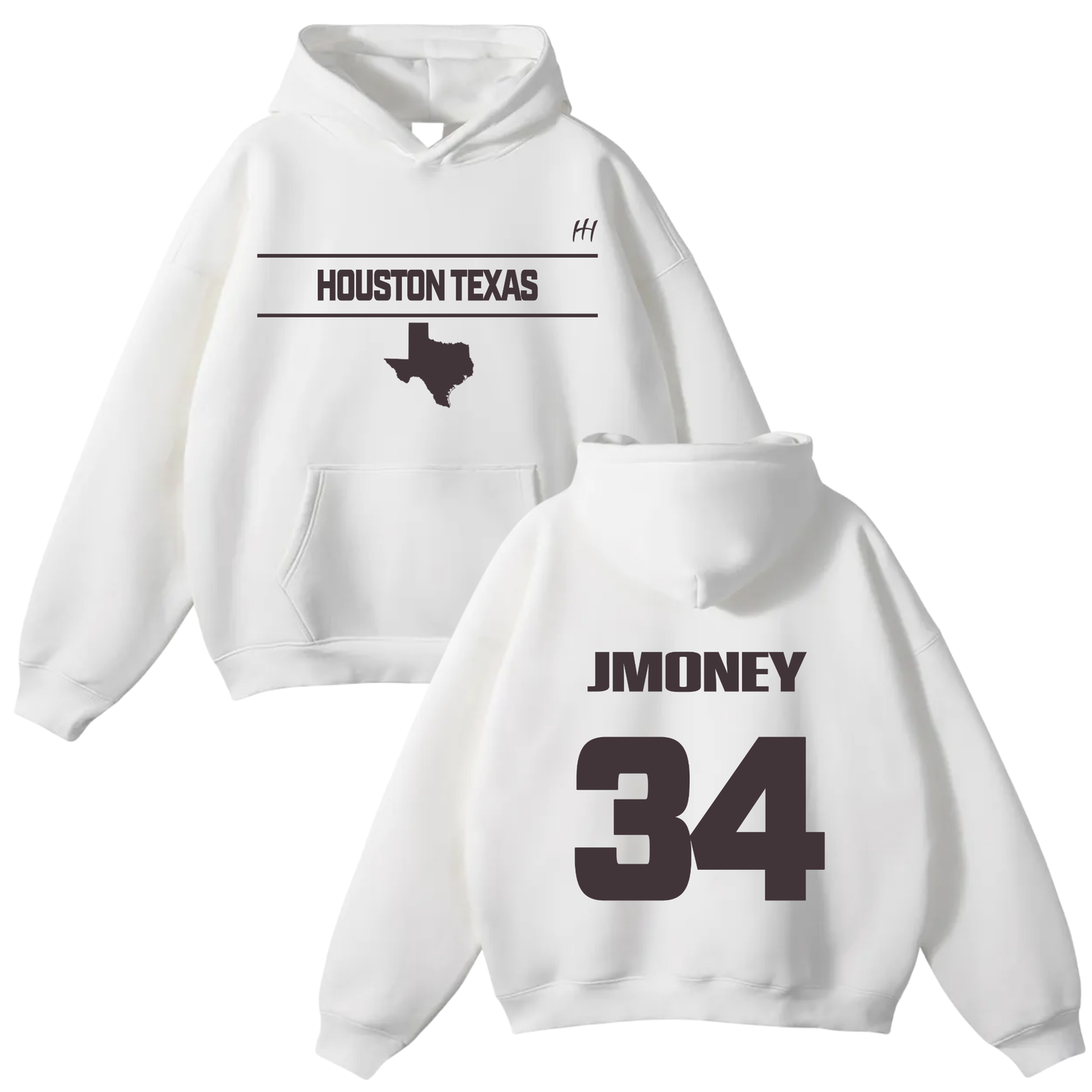 Jordan Burroughs Oversize Fleeced Hoodie