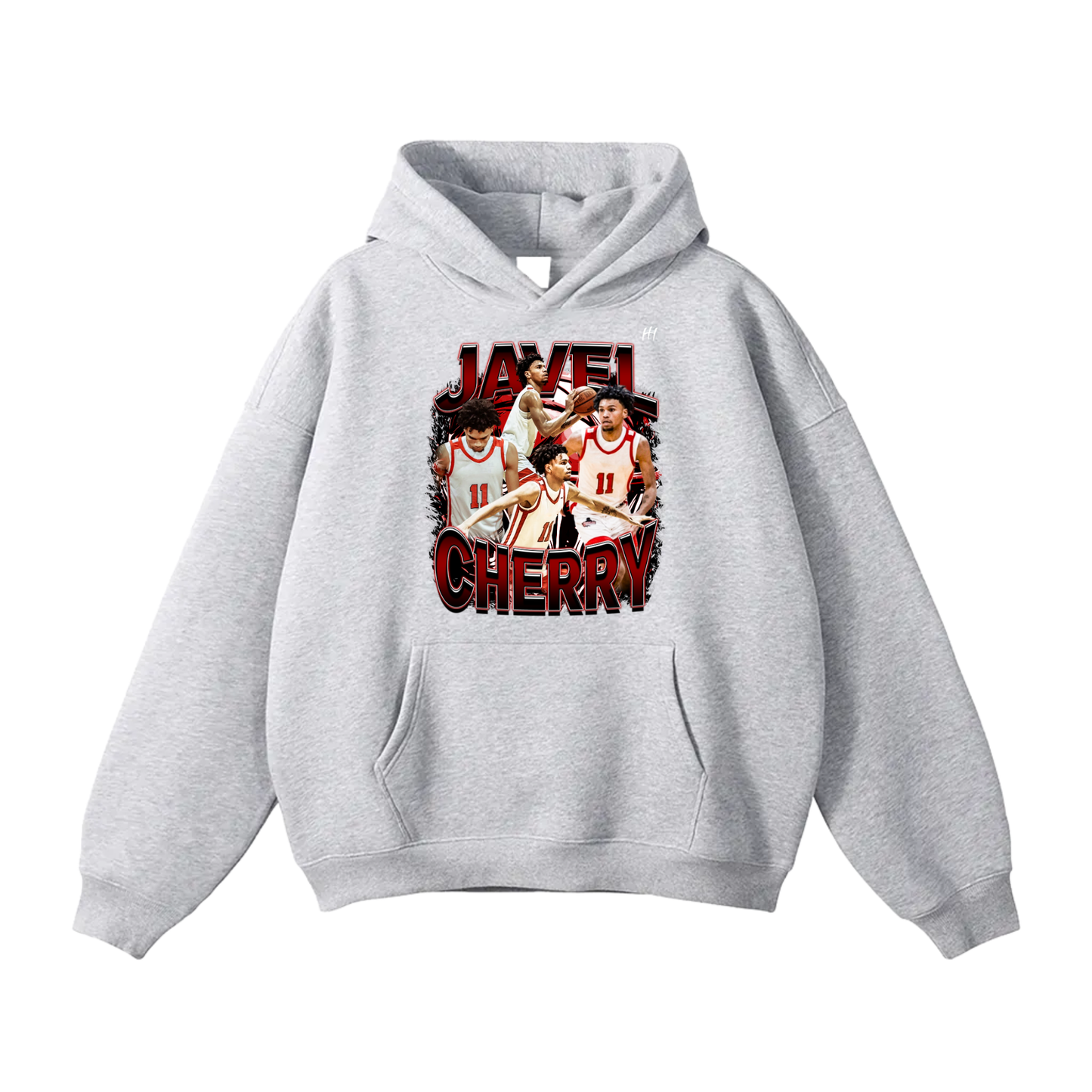 Javel Cherry Oversize Fleeced Hoodie