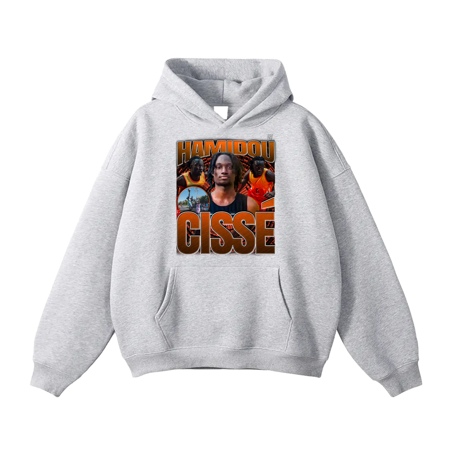 Cissé Hamidou Oversize Fleeced Hoodie