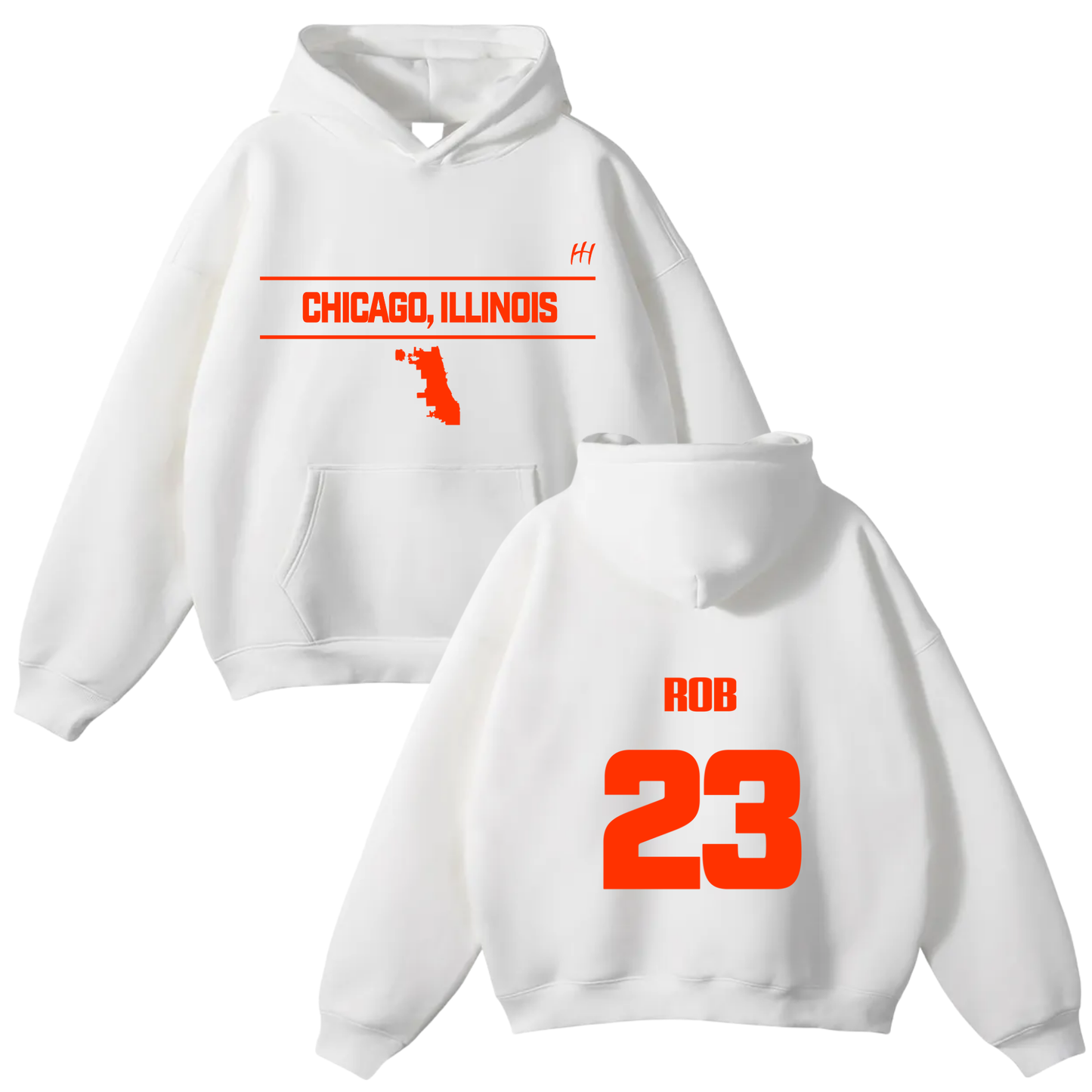 Robert Stanford Jr Oversize Fleeced Hoodie