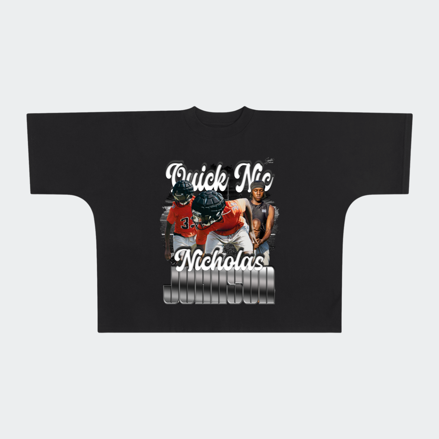 Nicholas Johnson Premium Drop Shoulder/Boxy Tee